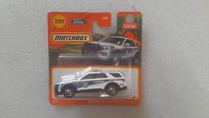Matchbox  2023 Ford Police interceptor utility 36/100 Matel - Picture 1 of 2