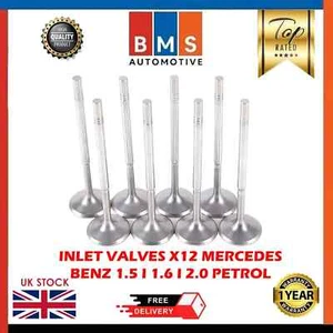 SET VALVOLE ASPIRAZIONE MERCEDES BENZ M274 M270 2.0 1.6 BENZINA X8 A2702530001 2702530001 - Foto 1 di 7