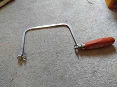 Sandvik coping saw copeing fretsaw and ten blades - Image 1 of 3