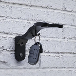 2pack Motorcycle Helmet Holder w/Key Hook Motorbike Wall Mount Rack Stand Unive - Bild 1 von 18
