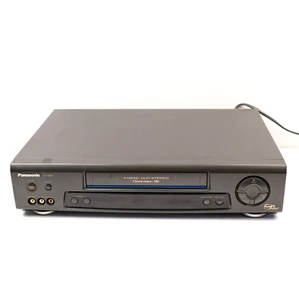 Panasonic PV-7665S VCR VHS Reproductor Omnivision Hi-Fi SIN CONTROL REMOTO - ¡PROBADO! 4 cabezales - Imagen 1 de 12