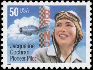 US Jacqueline Cochran 50c Single Stamp Scott #3066 - Picture 1 of 1