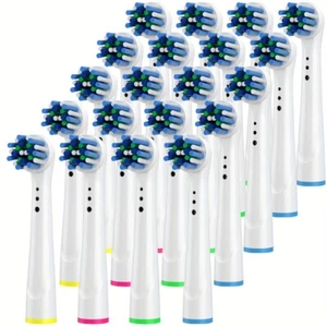Cabezales de cepillo de dientes de repuesto giratorios Oral B Braun cepillos eléctricos cerdas suaves - Imagen 1 de 17
