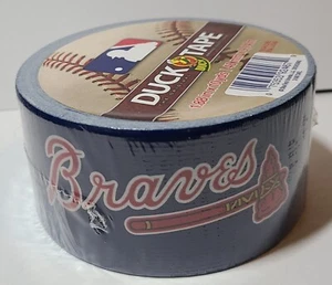 Atlanta Braves Duct Tape MLB NIP NEW 1.88" x 10 yards RARE DISCONTINUED - Picture 1 of 2