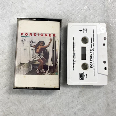 Foreigner: Head Games Cassette 1979 Atlantic Records Club Variant - Image 1 of 2