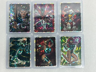 Marvel Masterpiece Vending Machine Prism Sticker X-Men Vintage Lot Of 6 - Image 1 of 4