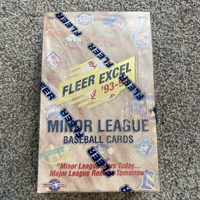 1993-94 Fleer Excel Minor League Baseball Factory Sealed Box - Image 1 of 2