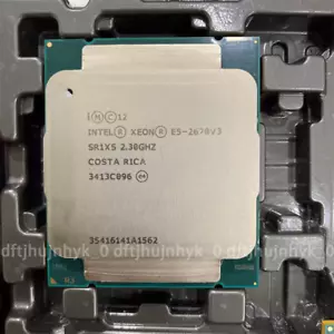 Intel Xeon E5-2670 V3 SR1XS 2.30GHz Cache 12 - Core LGA2011-3 CPU Processor - Picture 1 of 2