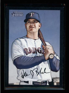 HANK BLALOCK 2007 BOWMAN HERITAGE #12 NERO #25/52 AG8665 - Foto 1 di 1