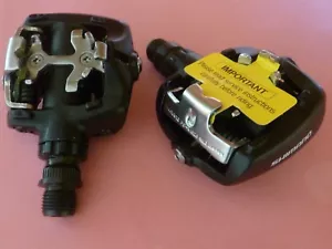 Pedales de bicicleta Shimano Deore SPD PD-M525 / SM-SH50 - NUEVO EN STOCK - Imagen 1 de 4