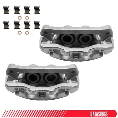 Front Left Right Brake Calipers with Brackets for F-250 F-350 F-450 Super Duty - Image 1 of 4