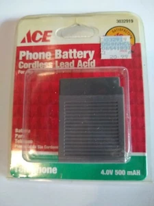 Ace Phone Battery Cordless Lead Acid 3032919 4.0v 500 Mah - Picture 1 of 1