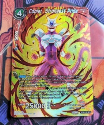✨Cooler, Strongest Pride BT26-128 SPR	Dragon Ball Super Masters Eng - Image 1 of 4