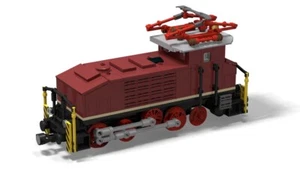 PDF-Anleitung Elektrolokomotive DB BR E 60  MOC Unikat zum Bau aus LEGO©-Steinen - Zdjęcie 1 z 11