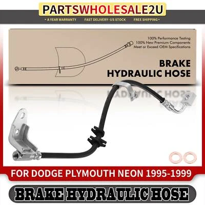 Mangueira hidráulica de freio traseira esquerda para Dodge Plymouth Neon 1995-1999 L4 2.0L - Imagem 1 de 4