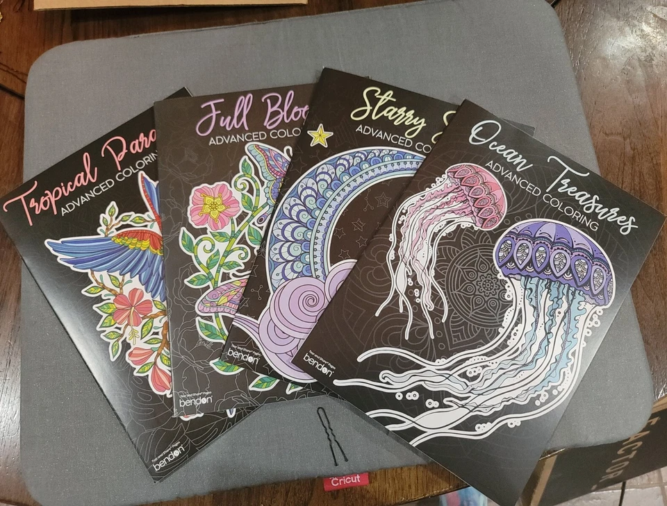 Set of 3 Coloring The 80s Adult Coloring Book Relax and Rewind Bendon