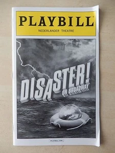 April 2016 - Nederlander Theater Spielzettel - Katastrophe am Broadway Prinz Bart  - Bild 1 von 3