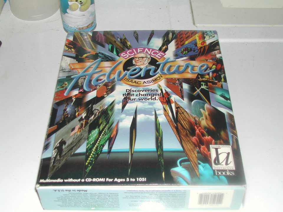 scifance advetures  Isaac Asimov's 5 1/2 disk  - Image 1 of 4