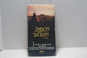 Dances with Wolves VHS Video Tape Native American Kevin Costner Action Adventure - Picture 1 of 3