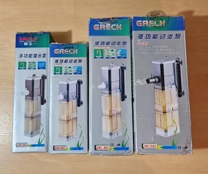 Filtro para pecera 4 en 1 bomba de agua interna para acuario con esponjas, 500-1500L/H - Imagen 1 de 4