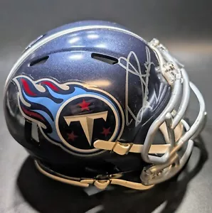 Derrick Henry Signed Titans Speed Mini Helmet JSA Witnessed Future H.O.F. - Picture 1 of 5