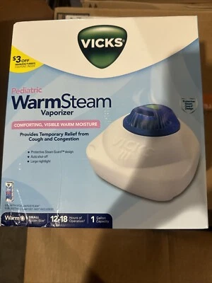 Vicks Pediatric Warm Steam 1 Gallon Vaporizer With Large Night Light - Image 1 of 2