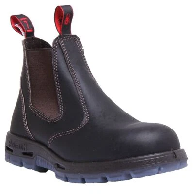 RED BACK Usbok Redback Stahlkappe Sicherheit Herren Stiefel IN Dunkelbraun Eu 7- - Bild 1 von 4
