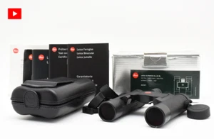 [N COMO NUEVO en estuche] Binoculares compactos Leica 10x25 Ultravid Blackline 40257 JAPÓN - Imagen 1 de 12