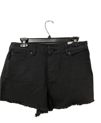 Volcom Short Black Women's Classic Fit Mid Rise Size 28 - Image 1 of 4