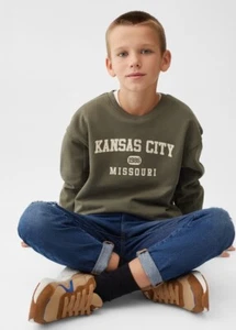 NWOT / Mango MNG Kids KC Kansas City Missouri Sweatshirt / 13-14 years (164cm) - Picture 1 of 4
