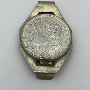 1921 MORGAN DOLLARO TONO ARGENTO CLIP MONEY - Foto 1 di 4
