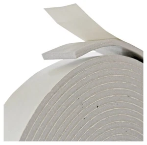 FROST KING CAMPER MOUNTING TAPE 30' SELF STICK VINYL FOAM WEATHERSTRIPPING GREY - Picture 1 of 1