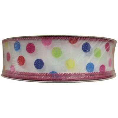 Member's Mark Wired Edge Premium Spring Ribbon, 1.5"W x 50yds - Image 1 of 3