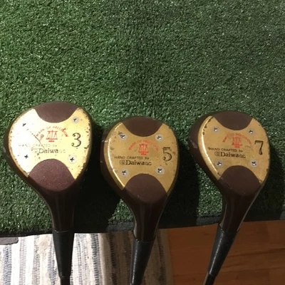 Daiwa Hi-Trac Woods Set (3W, 5W, 7W) TR Regular Graphite Shafts - Image 1 of 4