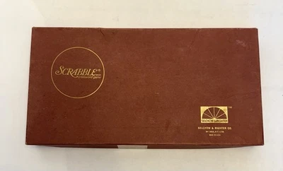 Vintage 1976 Scrabble Classic Board Game Selchow & Righter COMPLETE - Image 1 of 4