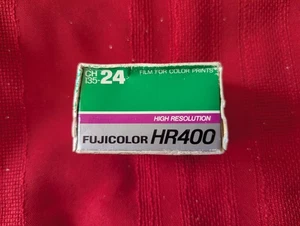 Fuji Pro fujicolor HR400 24 ex 1995 35 mm film new sealed negative exposure art - Picture 1 of 1