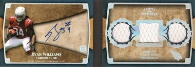 2011 Topps Five Star Rookie Autographed Triple Jersey Rainbow Ryan Williams 1/1! - Image 1 of 2