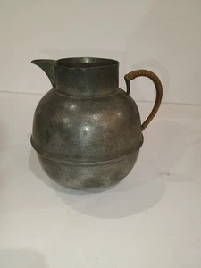 Antique Vintage Marion Pewter 750 Small Pitcher Creamer Teapot - Picture 1 of 7