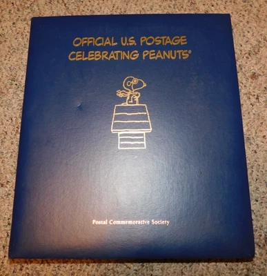 US Postage Celebrating Peanuts Snoopy Commemorative US Stamps Album - PCS Stamps - Image 1 of 4