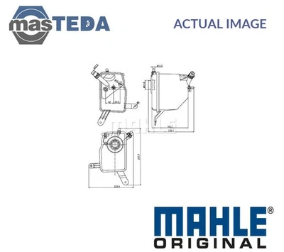 CRT 205 000S COOLANT EXPANSION TANK RESERVOIR MAHLE ORIGINAL NEW OE REPLACEMENT - Image 1 of 4