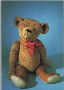 Original Teddy Bear by Ideal Toy Co Roosevelt Smithsonian Continental Postcard - Picture 1 of 2