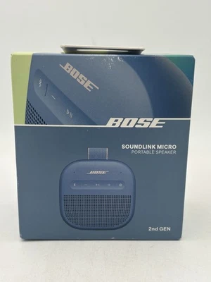 Bose SoundLink Micro 2nd Gen - Portable Bluetooth Speaker - Blue Dusk - NEW - Image 1 of 4