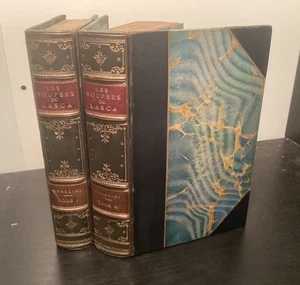 1882 Les Soupers Du Lasca - Antonio Francesco Frazzini - 2 Vols. Signed Binding - Bild 1 von 11