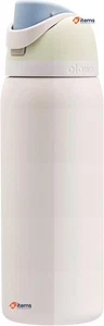Botella de agua aislada de acero inoxidable Owala FreeSip con pajita para deporte 945 ml - Imagen 1 de 1