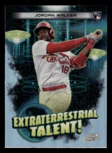 2023 Topps Cosmic Chrome Extraterrestrial Talent #ET20 Jordan Walker - Picture 1 of 2