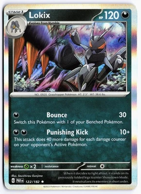 Lokix Rare SV04: Paradox Rift 122/182 NM - Image 1 of 2