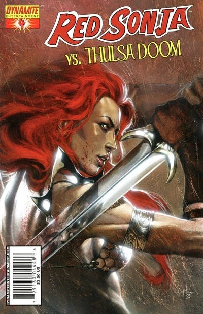 Red Sonja vs. Thulsa Doom #4A; Dynamite Entertainment 2006; buena chica; en muy buen estado Foto 1 de 1