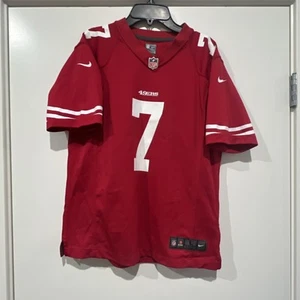 Kaepernick San Francisco 49ers Red NIKE Jersey Youth Large 14/16 Stitched - Picture 1 of 11