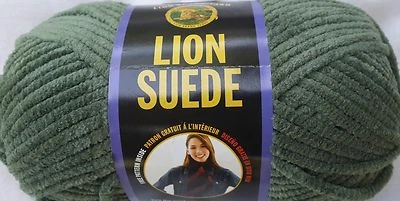 Lion Brand Suede Yarn 20 Colors Prints Bulky Weight NOS Chenille Type You Pick - Image 1 of 2