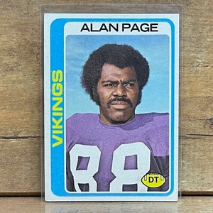 1978 Topps Football Card #406 Alan Page Minnesota Vikings - Vintage Card - Picture 1 of 2